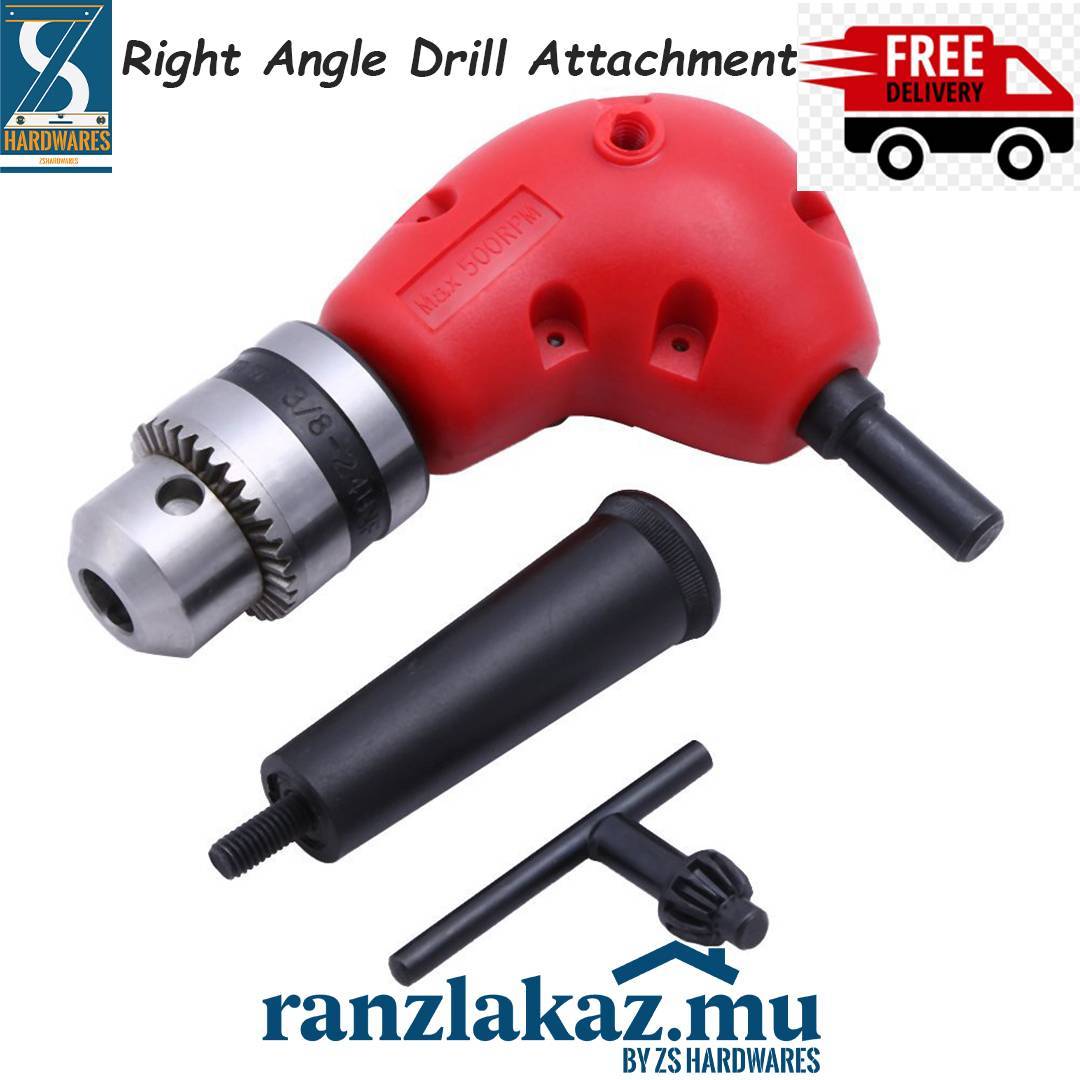 Right Angle Drill Attachment zs17 - , Quincaillerie ZS Hardware  Store, Mauritius