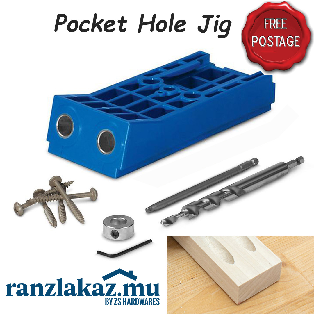 Double Pocket Hole Jig ZS73 - , Quincaillerie ZS