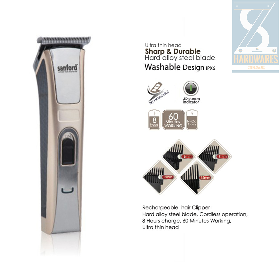 Hair Clipper Sanford SF9738HC , Quincaillerie ZS Hardware Store, Mauritius Hair Clipper Sanford SF9738HC , Quincaillerie ZS Hardware Store, Mauritius
