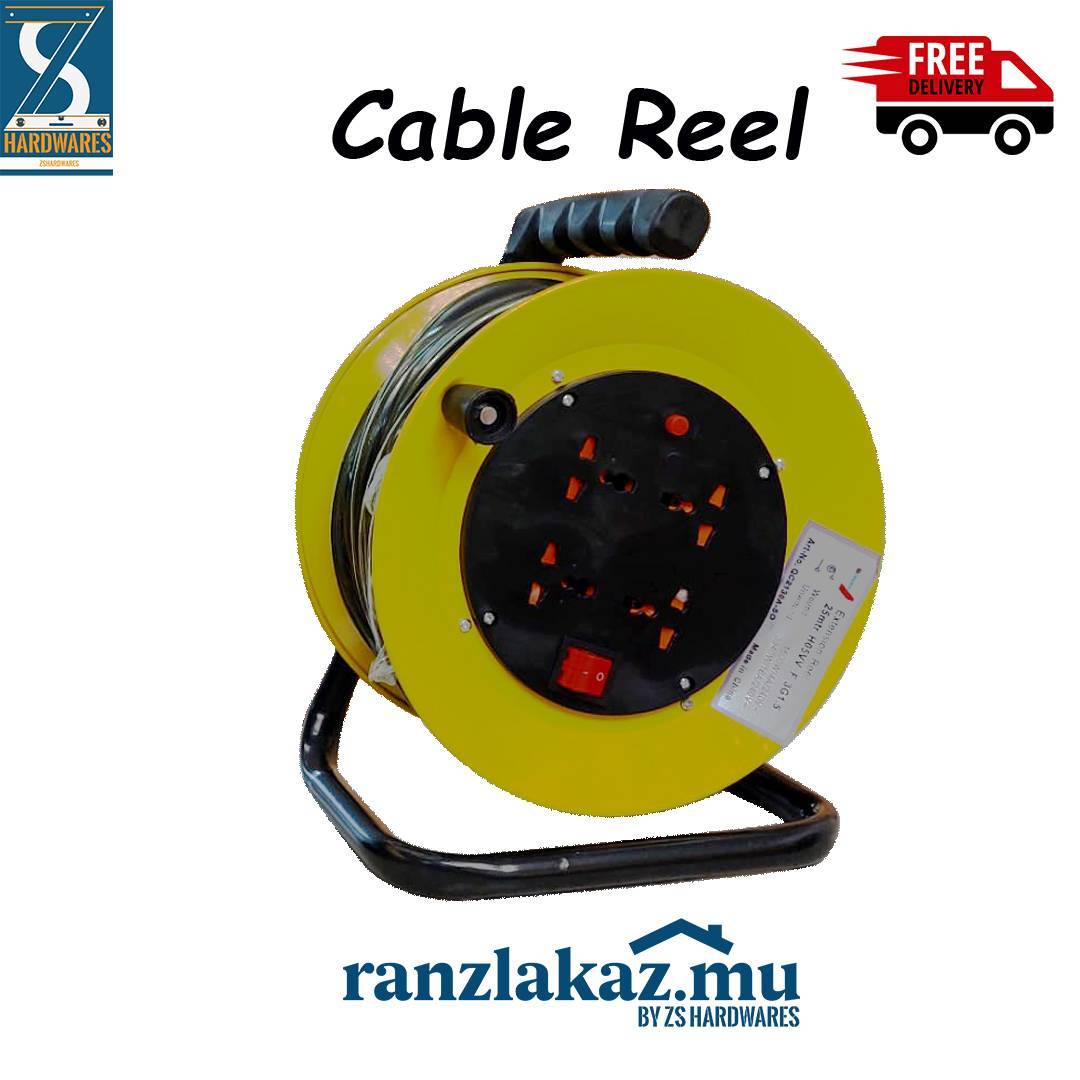 Extension Cable Reel 25-50M Bright - , Quincaillerie